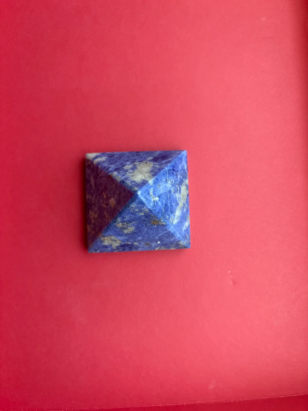 Lapis Lazuli Pyramid Crystal - photo 3