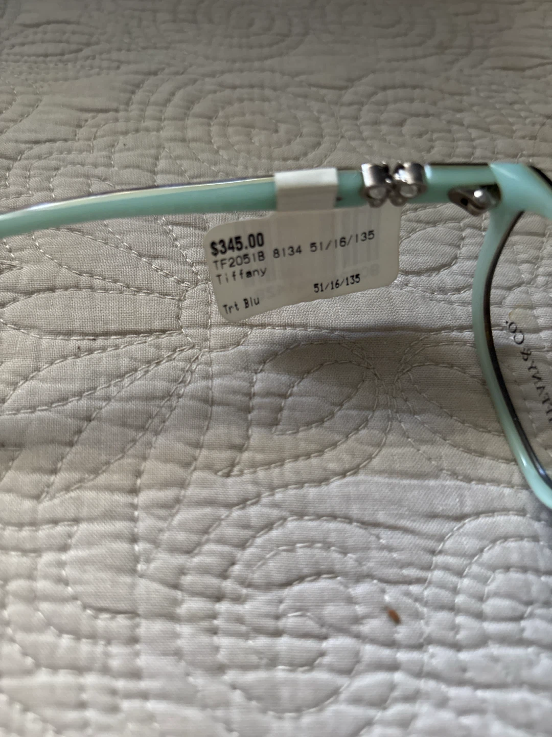 Children’s Tiffany & Co eyeglass frames. Brand new