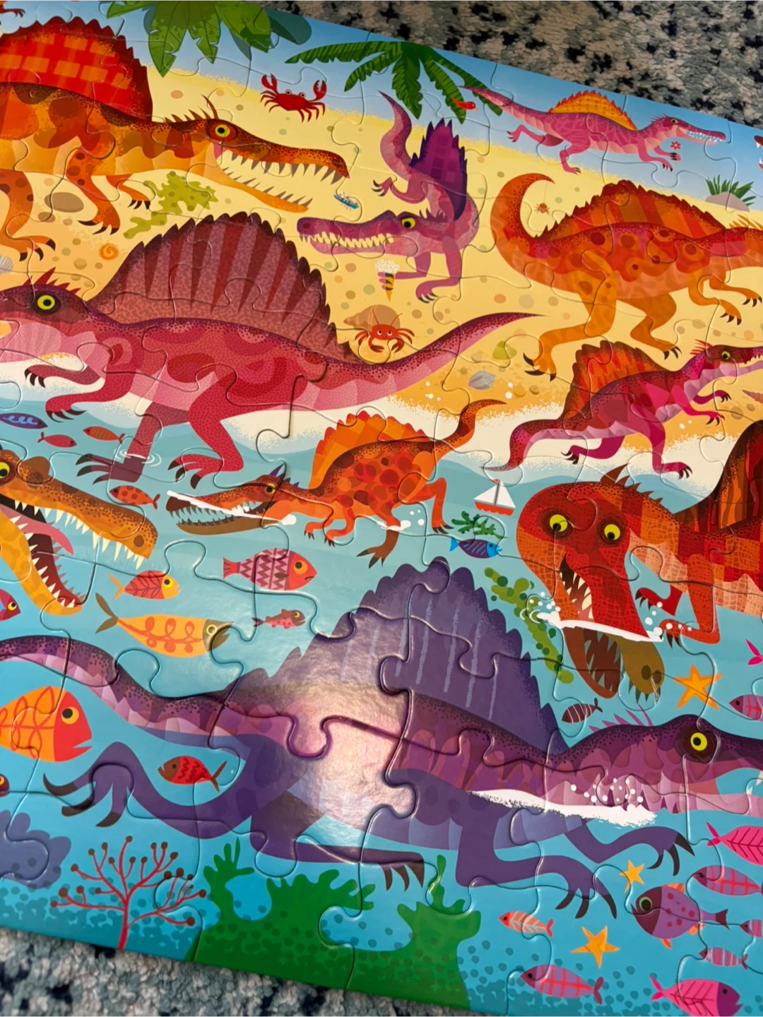 Usborne 100 Piece Dinosaur Book & Jigsaw Puzzle - photo 5