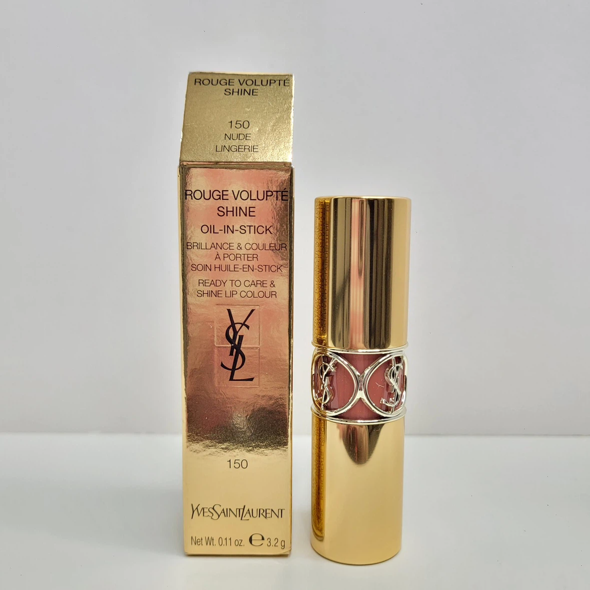 Yves Saint Laurent Rouge Volupté Shine #150 Nude Lingerie - photo 2
