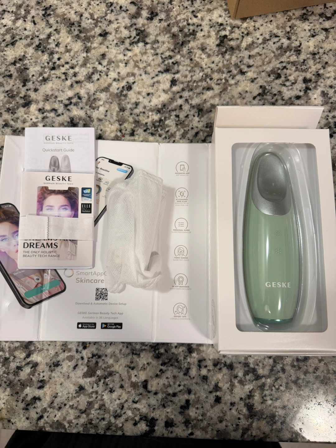GESKE SmartAppGuided Warm & Cool Eye Energizer 6 in 1 Green - photo 5