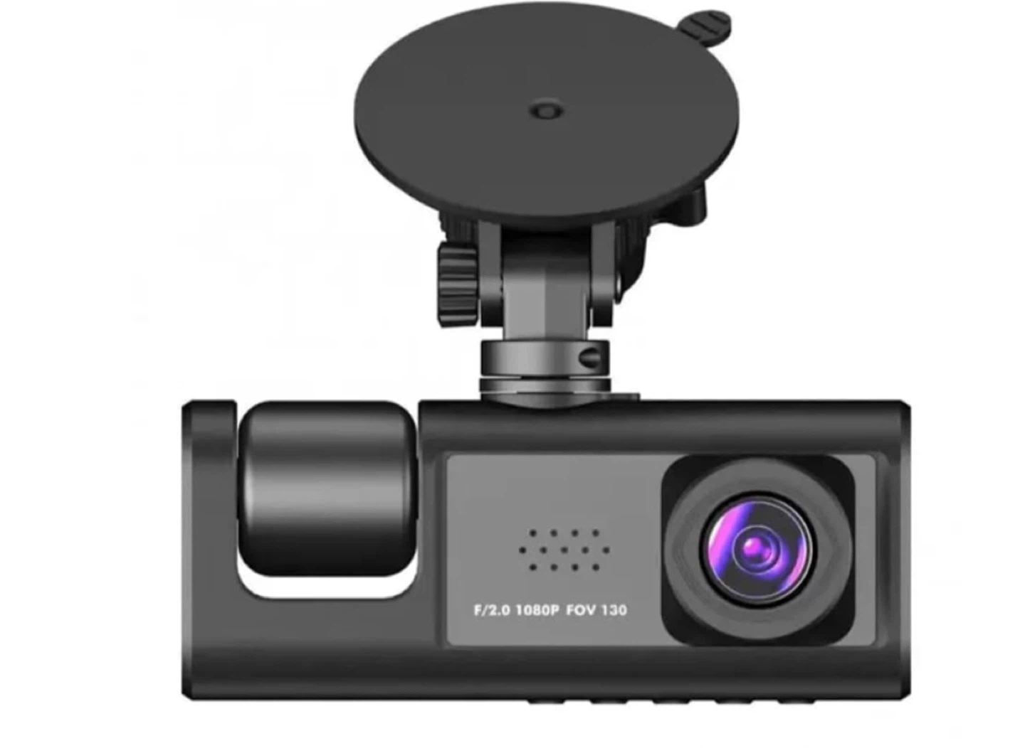 1080P Dual Dash Cam with Suction Mount - photo 2