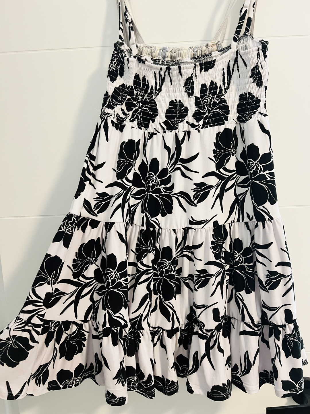 Forever 21 Floral Tiered Dress Size Medium