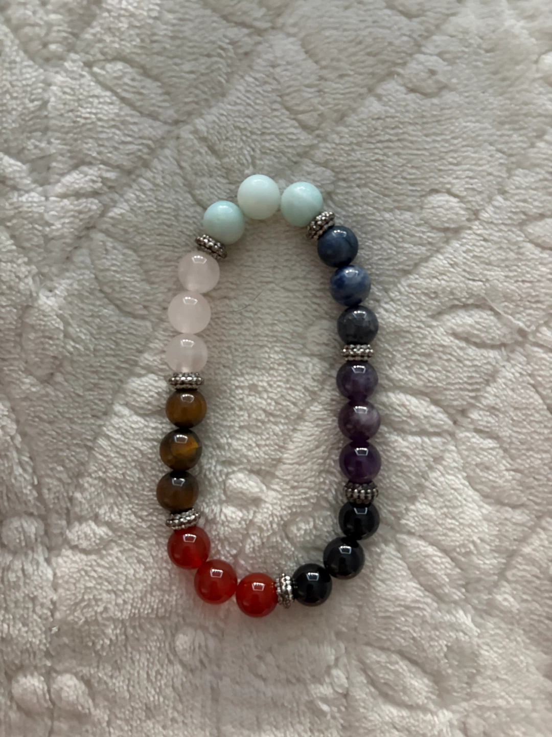 Chakra Beaded Bracelet - photo 2