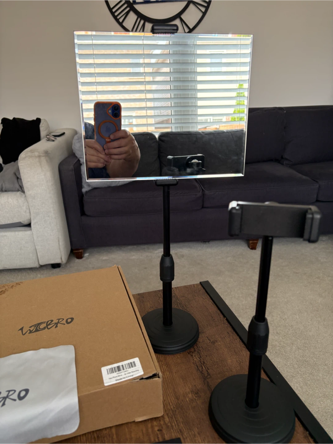 WICERO Phone Mirror for Video Recording – Brand New - photo 3