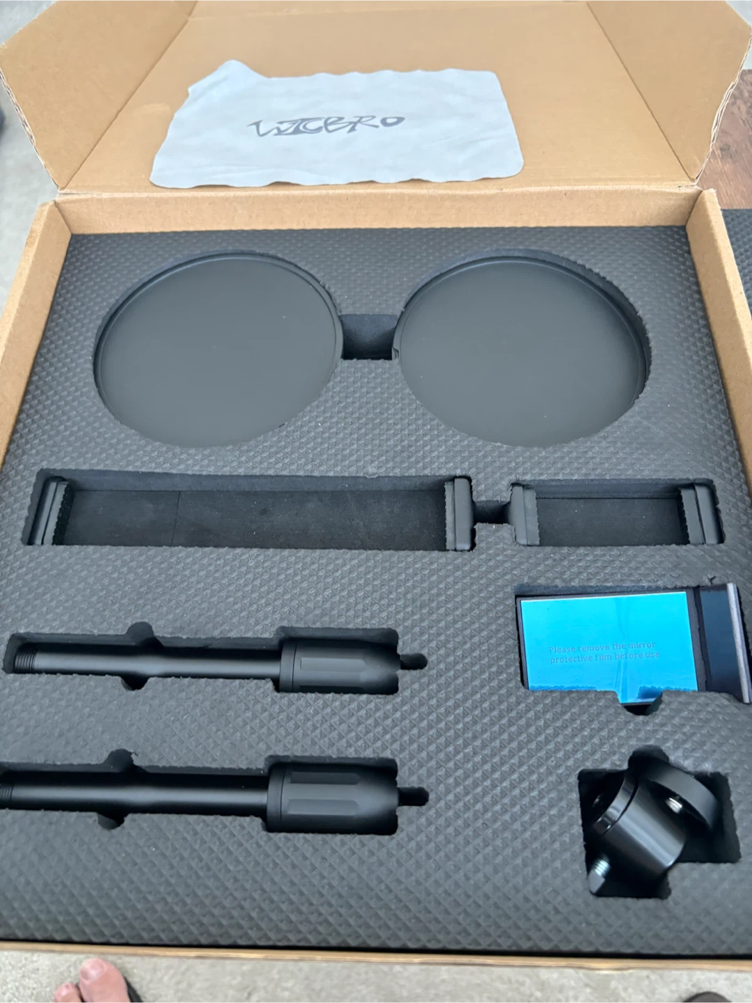 WICERO Phone Mirror for Video Recording – Brand New - photo 5