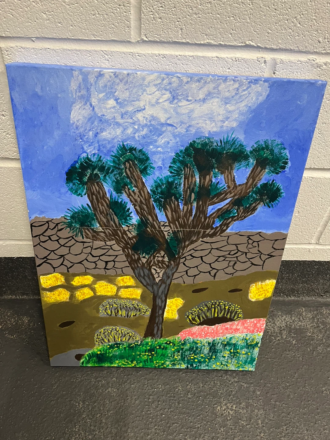 Original Painting of Joshua Tree Desert Landscape - photo 4