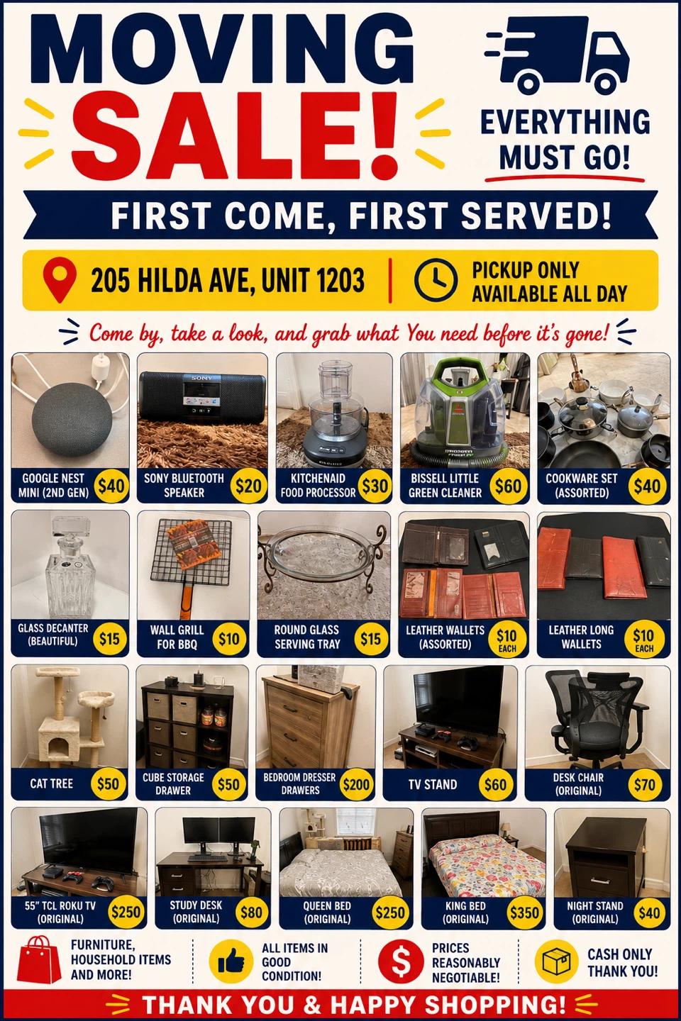 Moving out sale furniture - photo 2