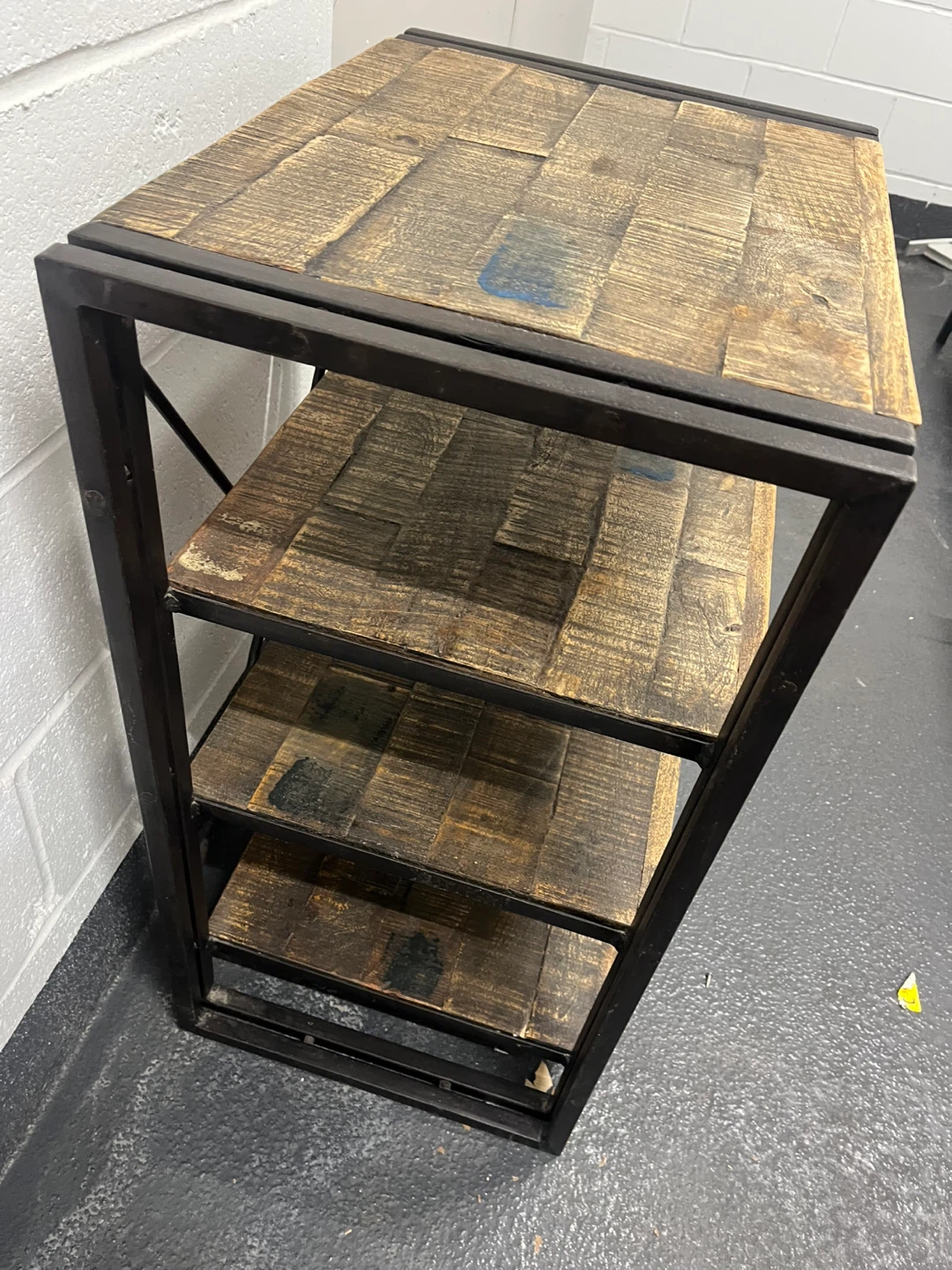 Industrial 4-Tier Shelf Unit - photo 4