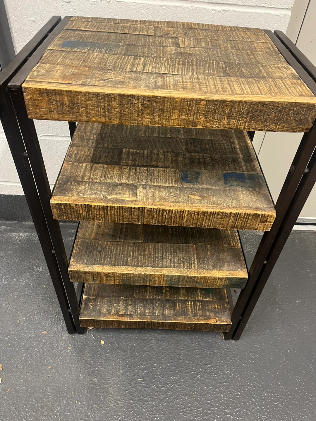 Industrial 4-Tier Shelf Unit - photo 5