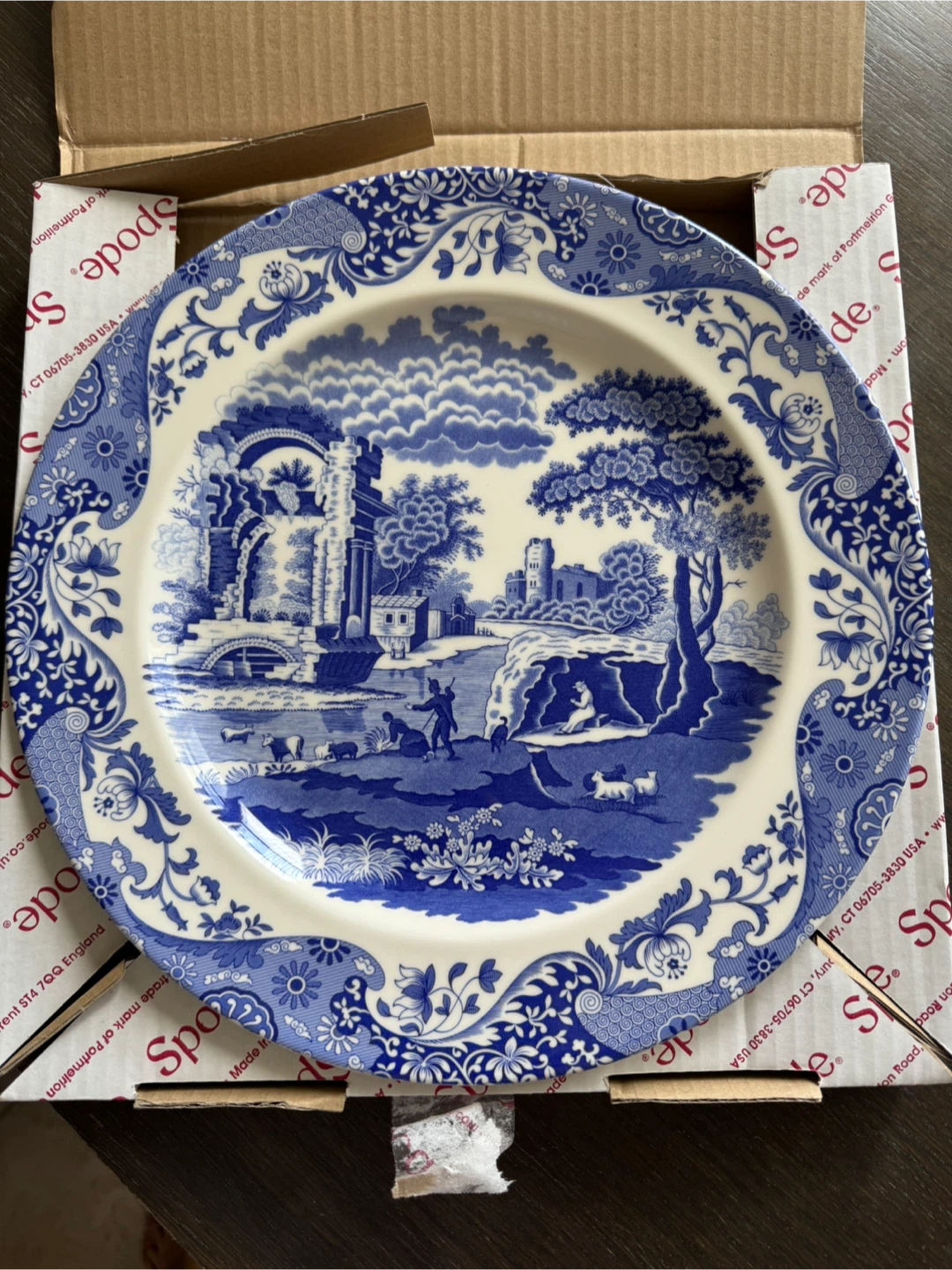 Spode "Blue Italian" Plate