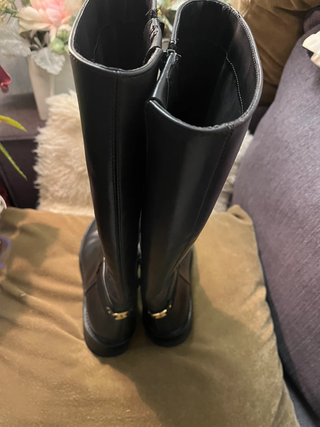Black Knee-High Boots - photo 2