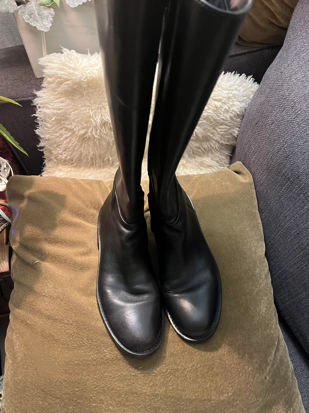 Black Knee-High Boots - photo 4
