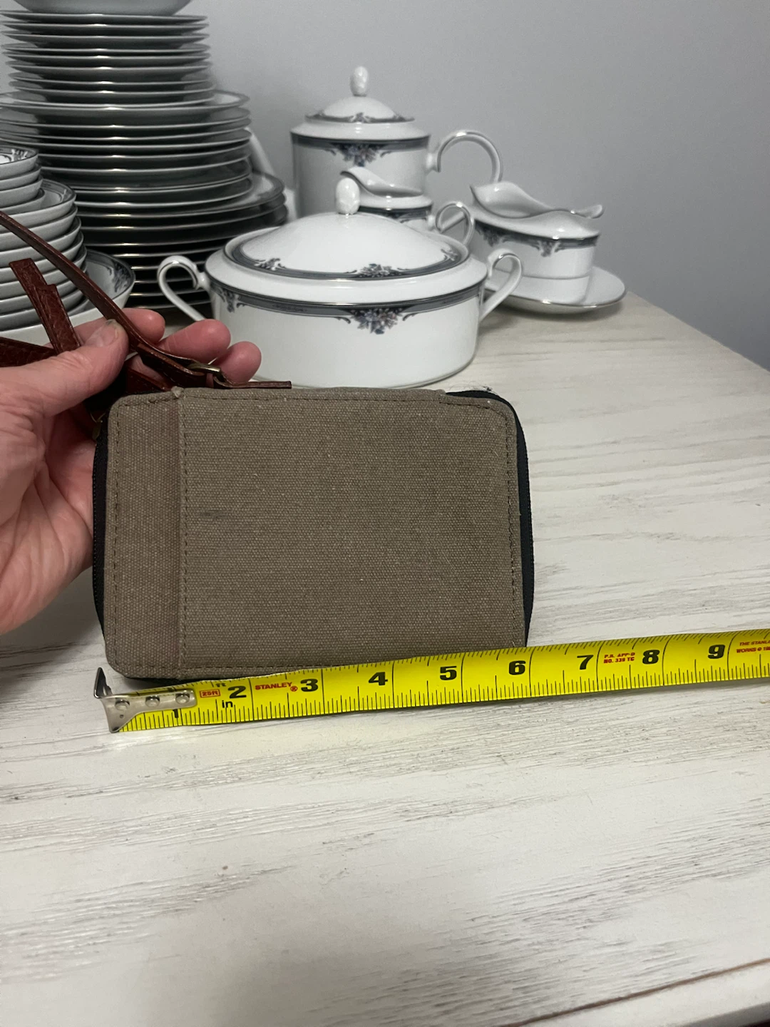 Mona B. Canvas Zip-Around Wallet with Bicycle Design - photo 3