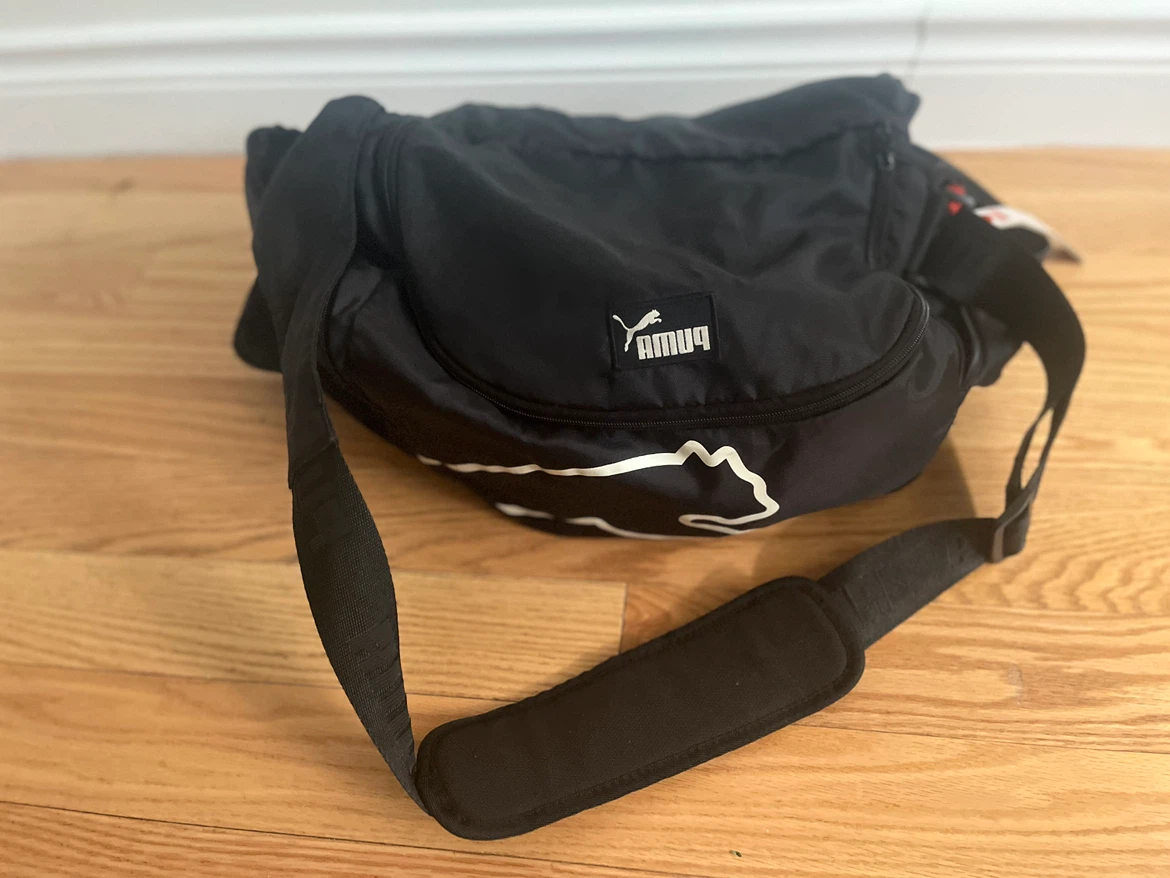Puma Black Messenger Bag
