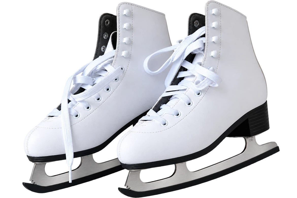 Vic hockey White Ice Skates - US Size 7 - photo 3