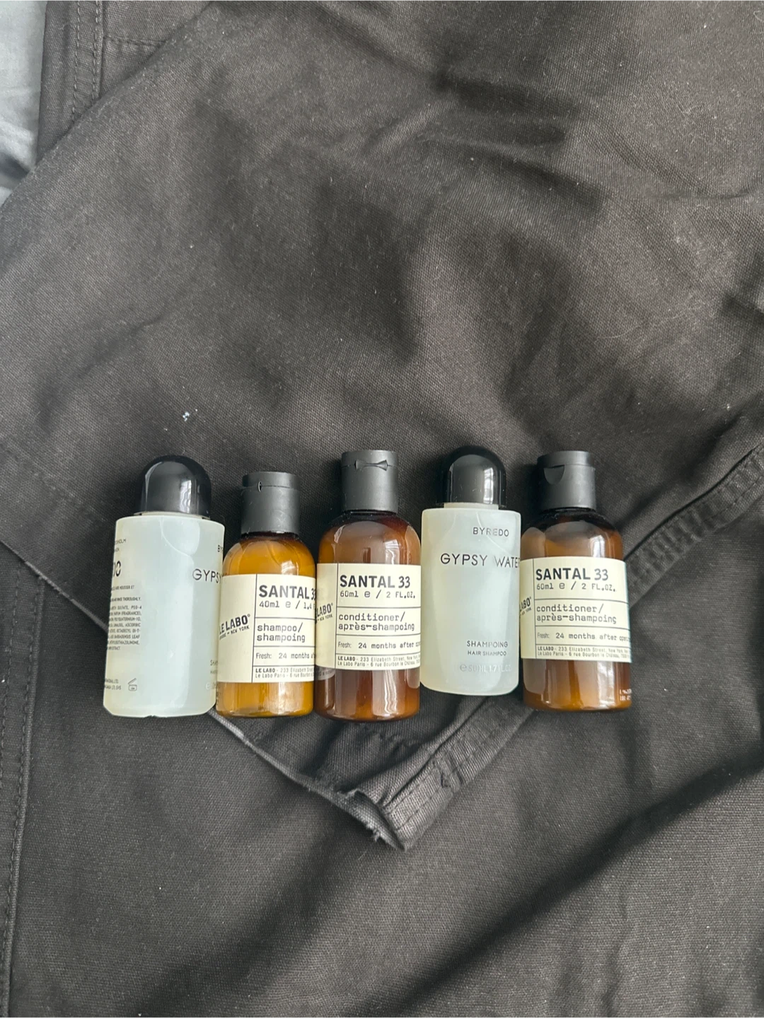 Le Labo Santal 33 & Byredo Gypsy Water Sample Set