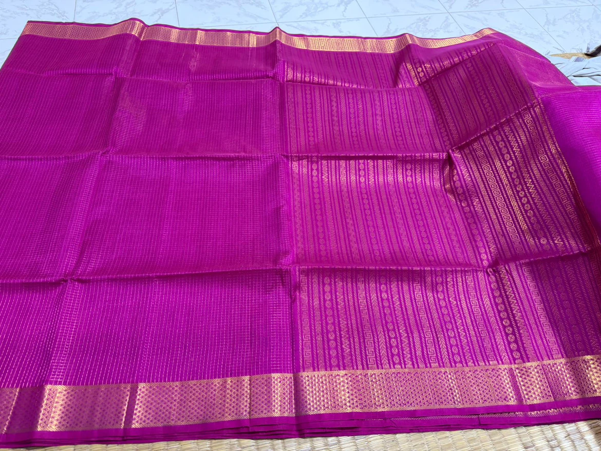 Silk cotton saree - photo 2