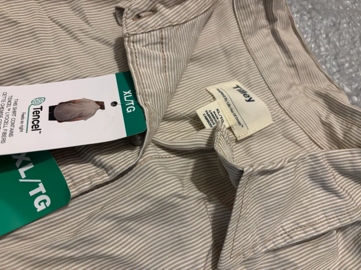 Tilley XL/TG Striped Button-Up Shirt - photo 3