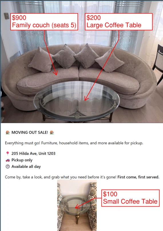Couch 5 seater