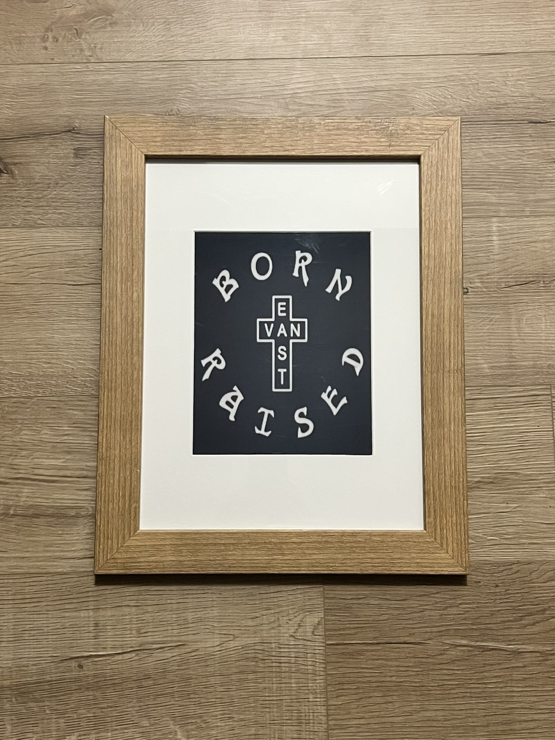 IKEA DALSKÄRR Framed East Van Born & Raised Fabric