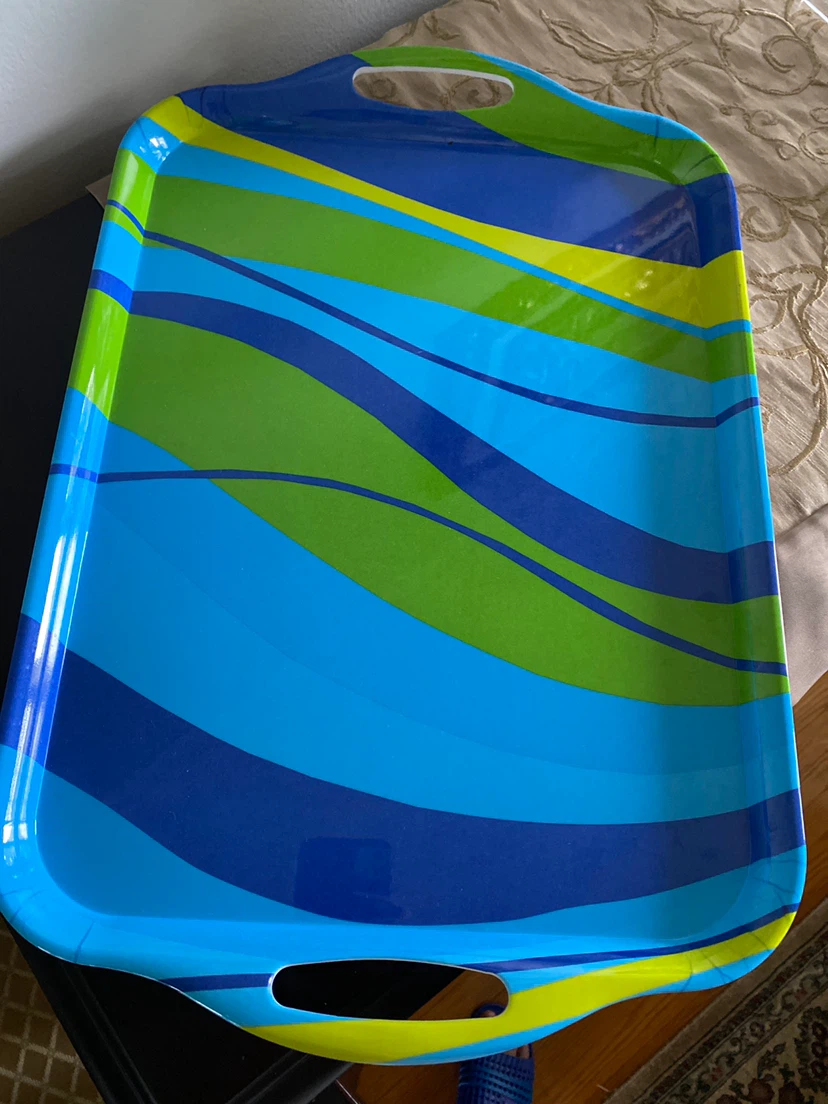Plastic Pitcher and Serving Tray Set - photo 3