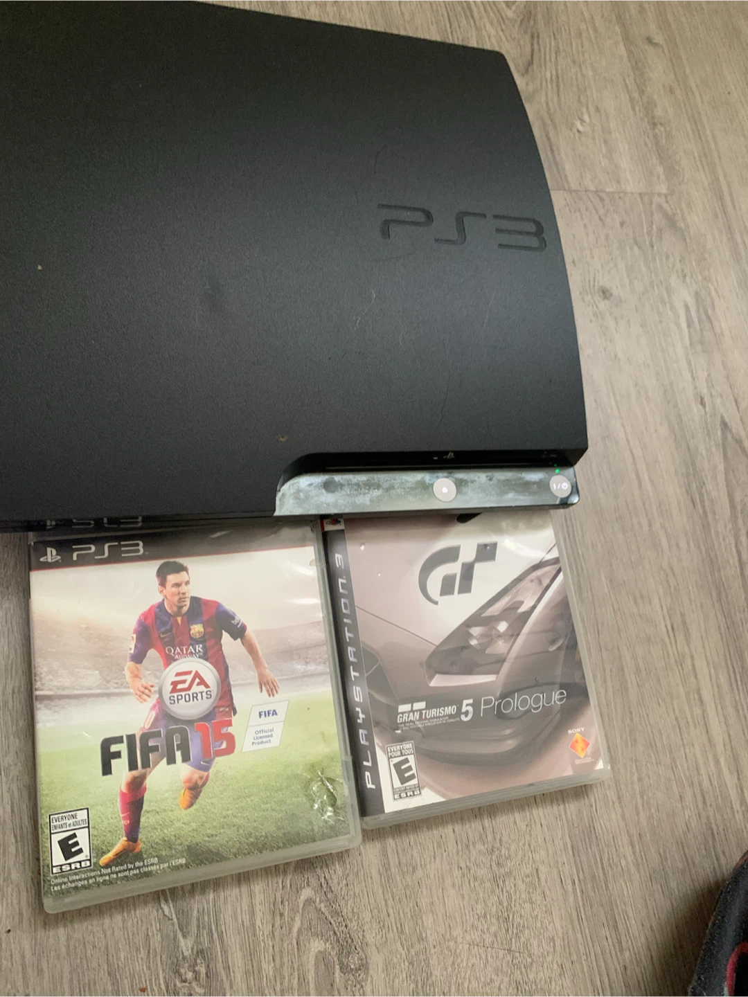 PlayStation 3 Console with FIFA 15 and Gran Turismo 5 - photo 4
