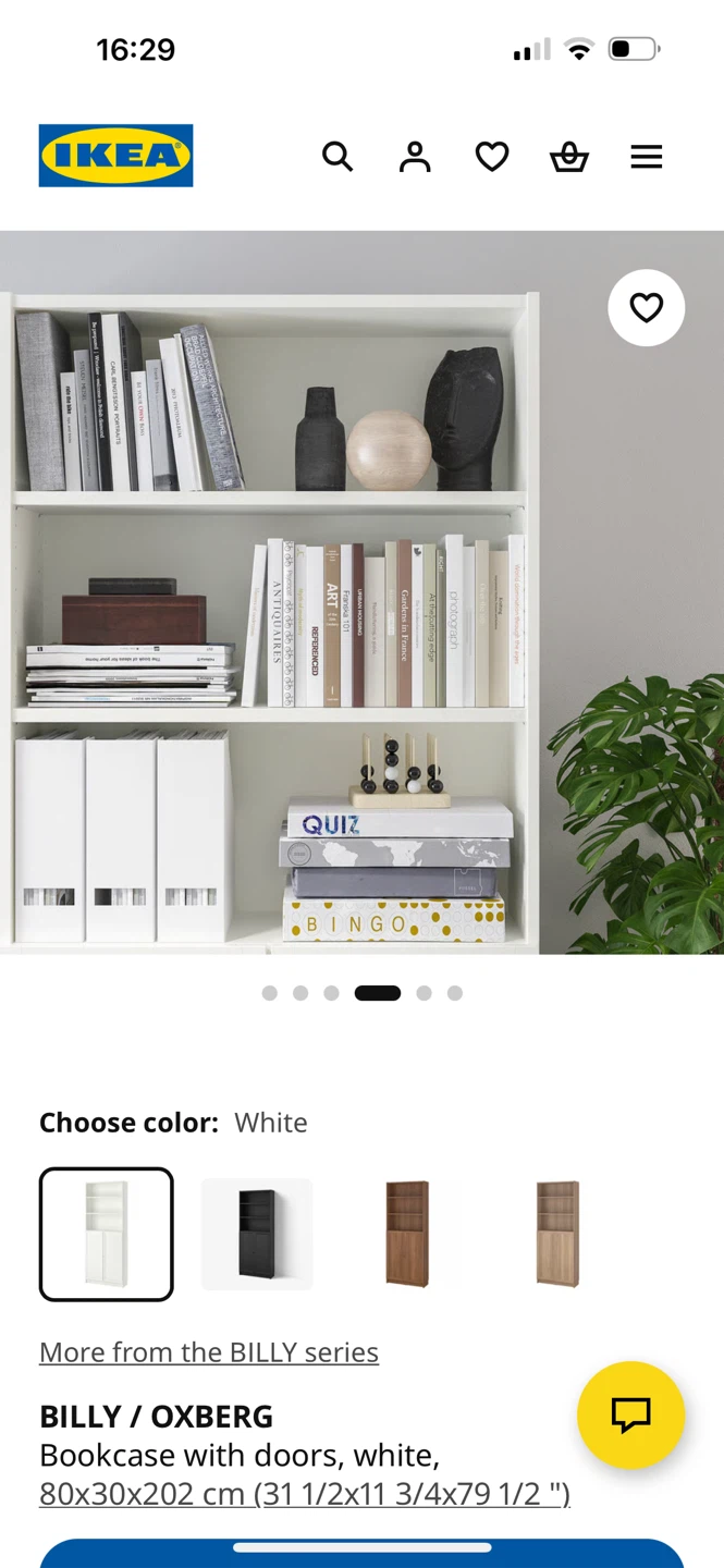 Like 🆕- IKEA BILLY / OXBERG Bookcase with doors- 80*202cm - photo 4