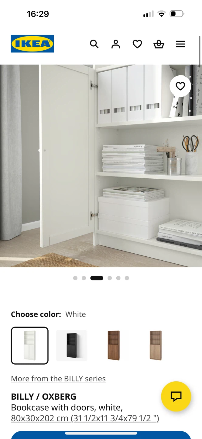 Like 🆕- IKEA BILLY / OXBERG Bookcase with doors- 80*202cm - photo 5