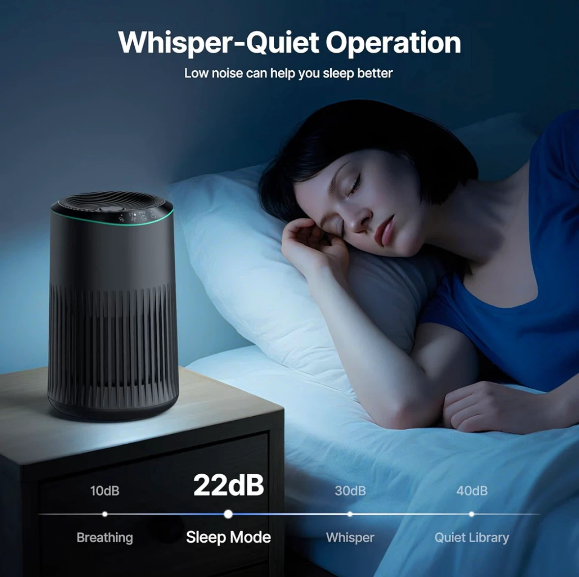 MORENTO Air Purifier MR2566 Grey - photo 4