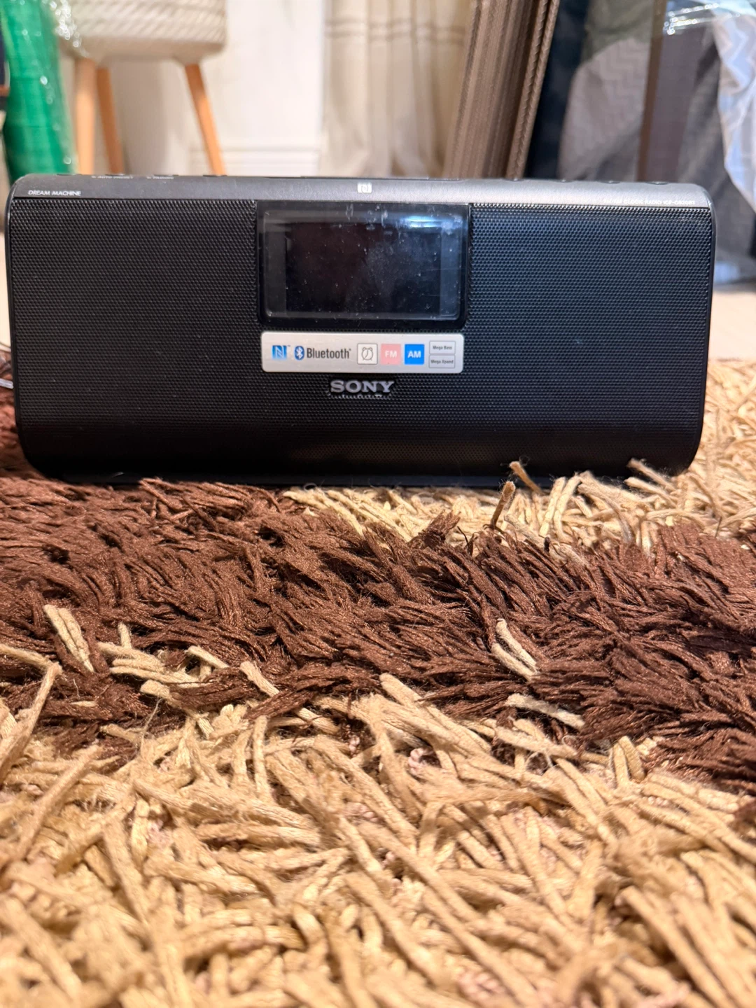 Sony Dream Machine Bluetooth AM/FM Radio Alarm Clock