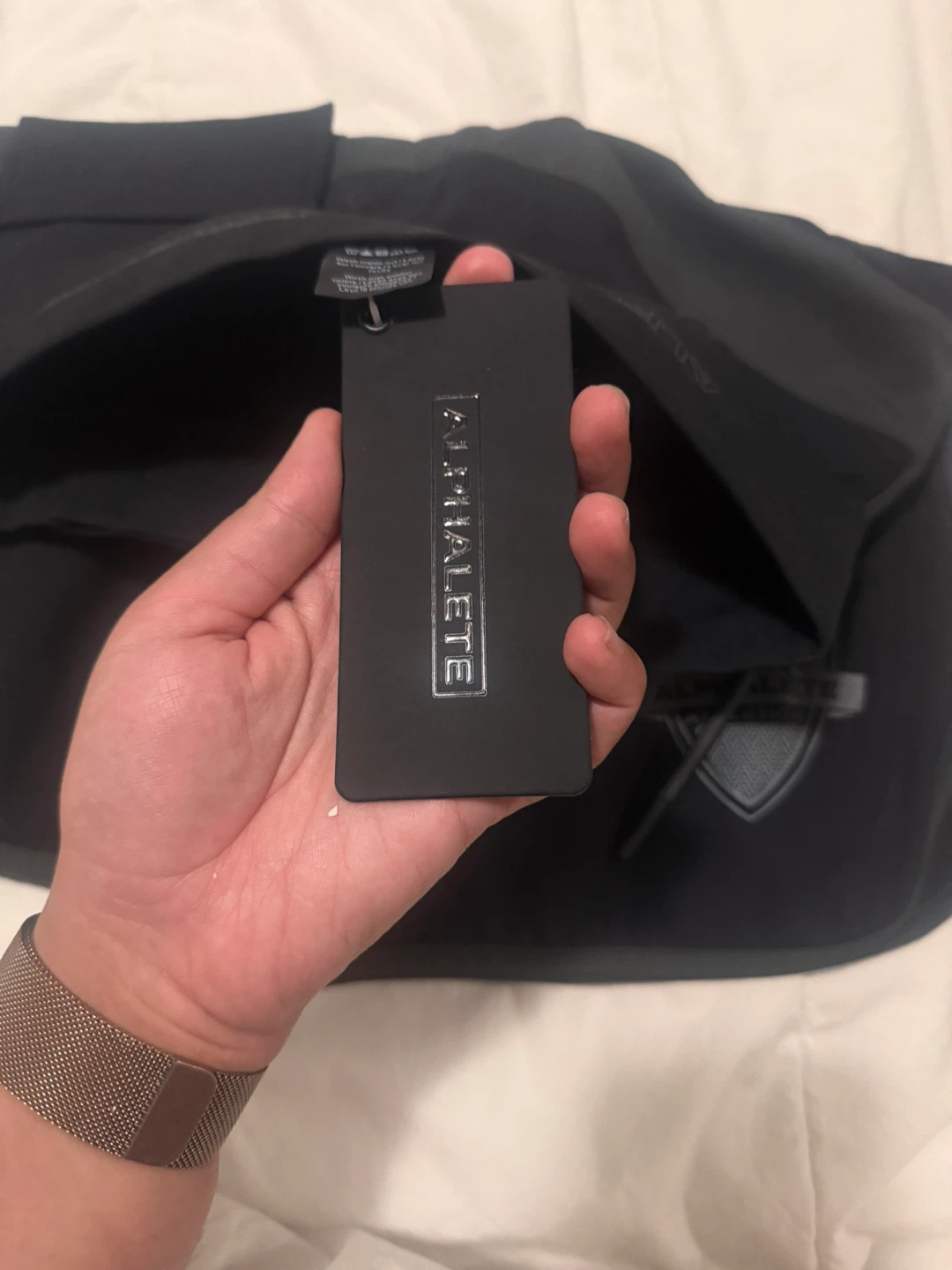 ALPHALETE Athletic Shorts - Black - Size 28 - photo 3