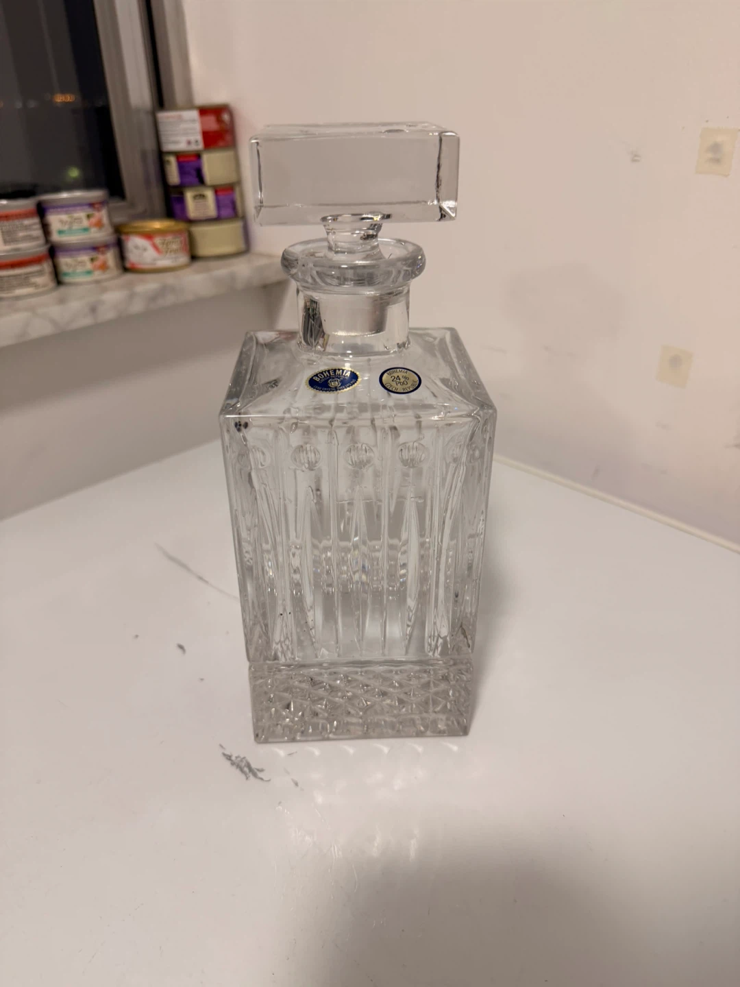 Crystal Liquor Decanter