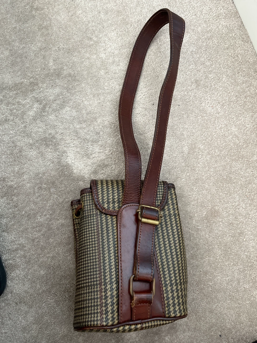 Polo Ralph Lauren Houndstooth Mini Sling bag - photo 3