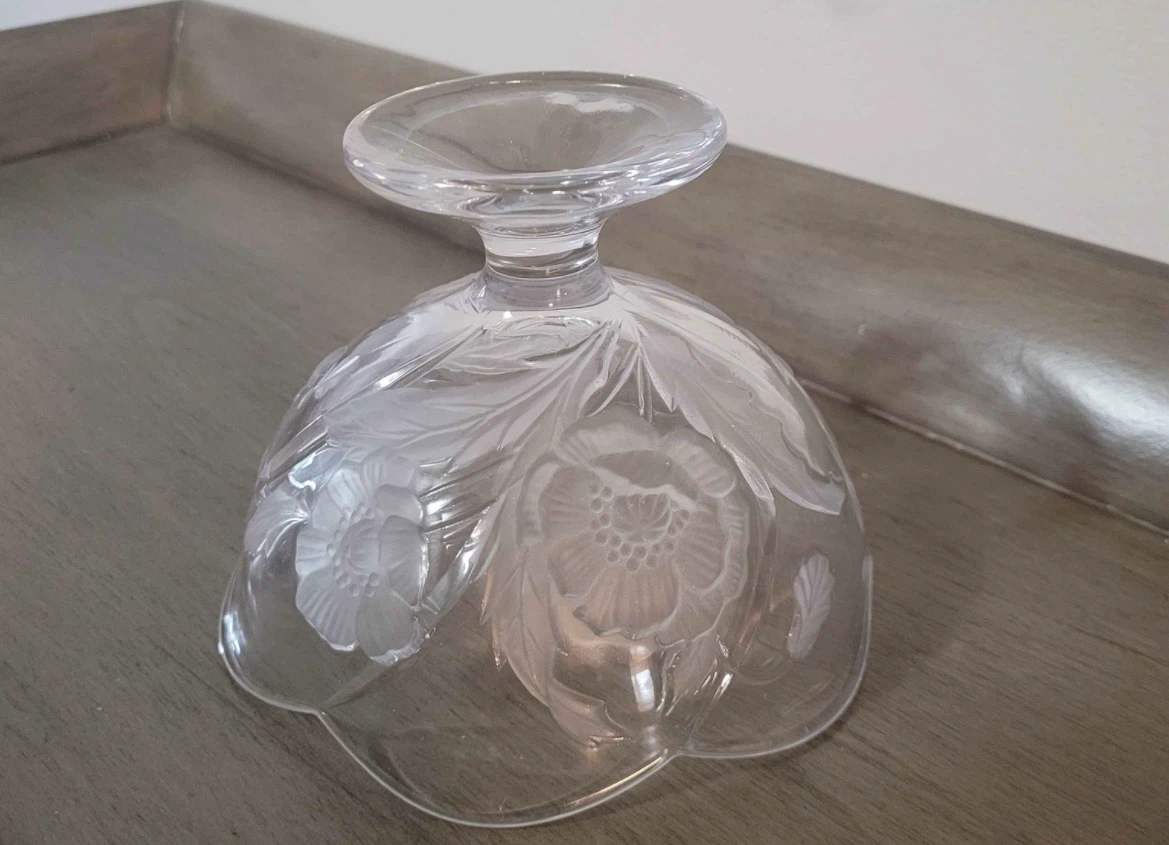 Glass Footed candy Bowl - photo 3