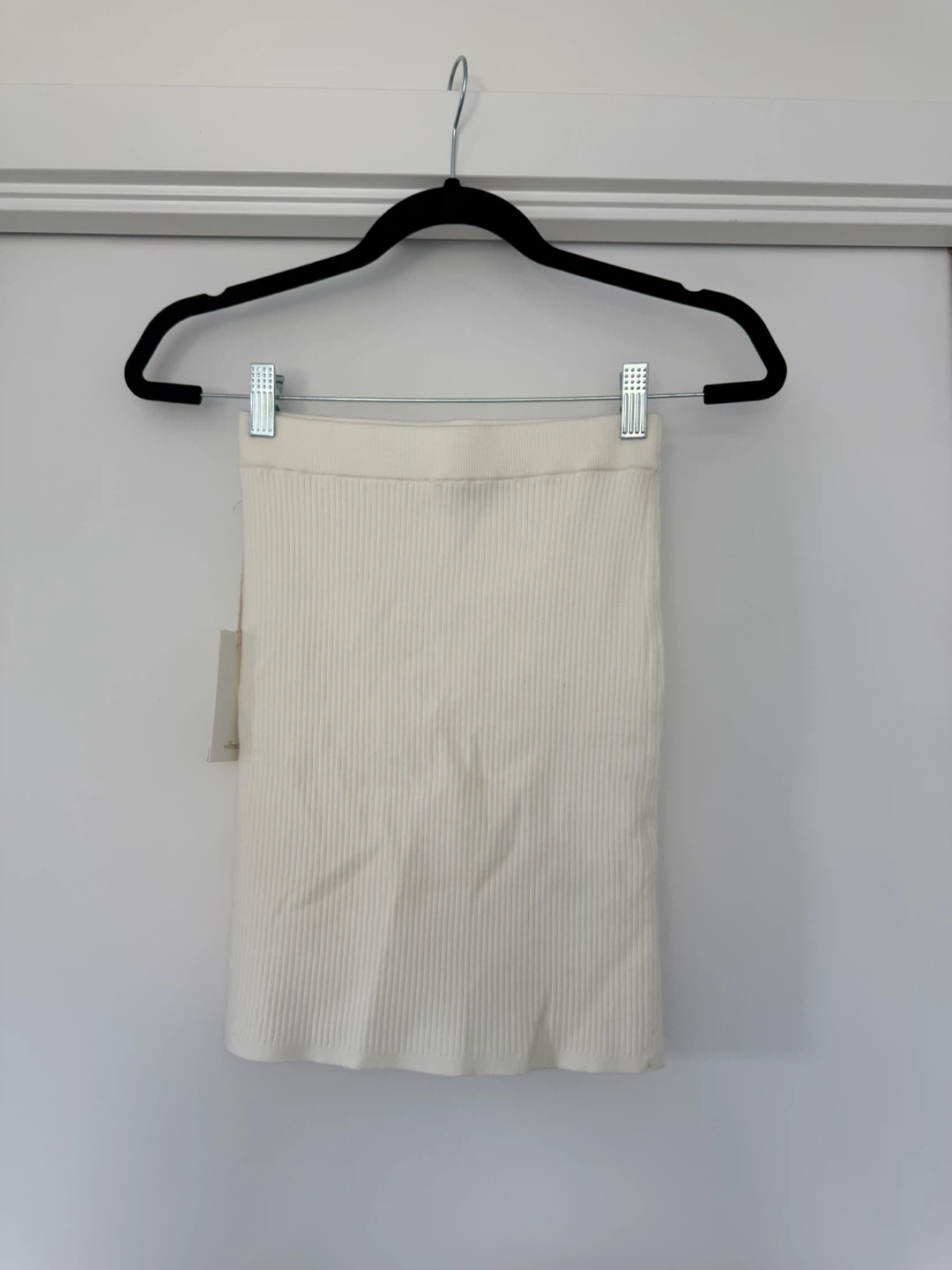 Wilfred Ribbed Knit Skirt