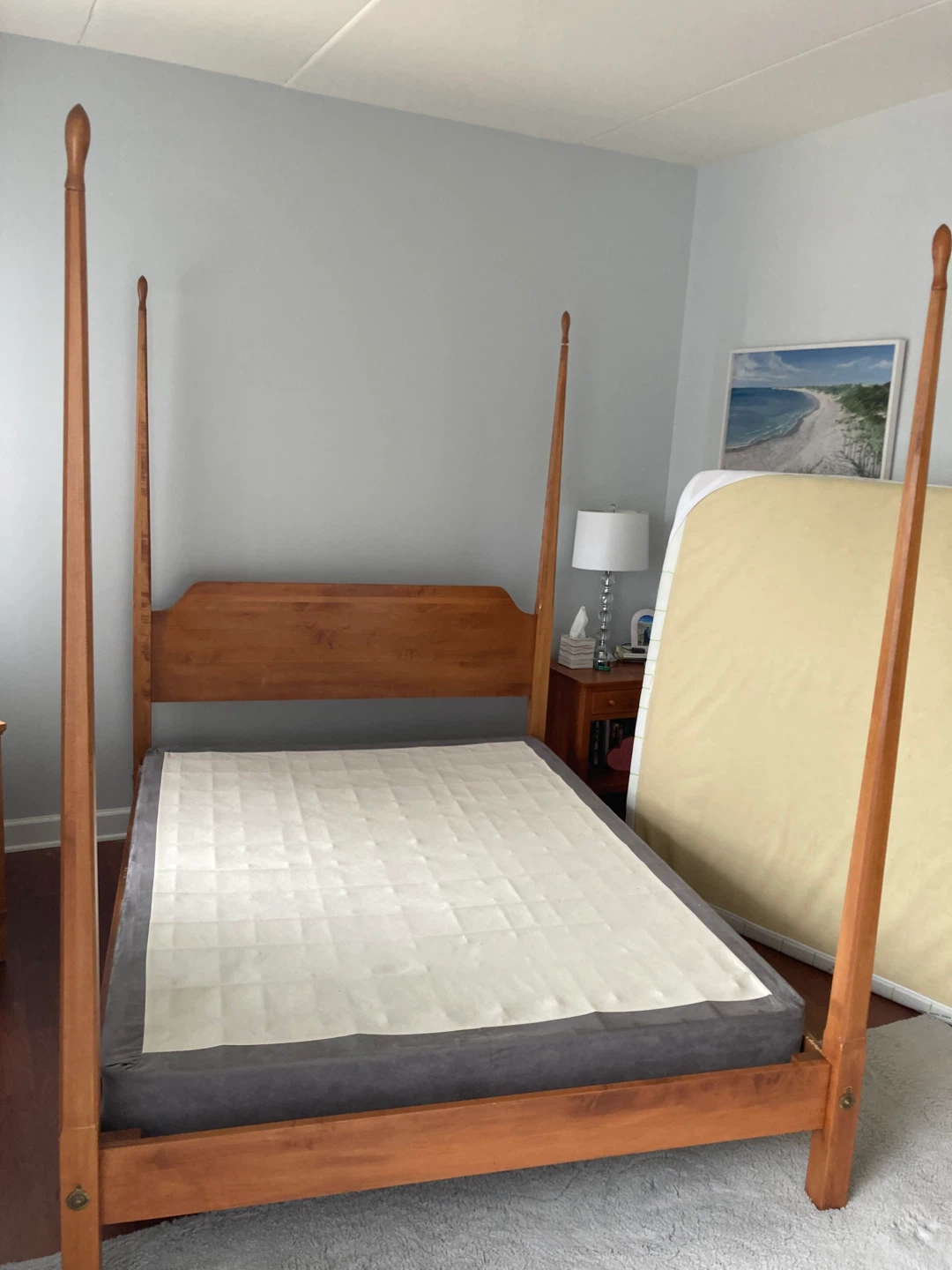 Wooden Four Poster Bed Frame