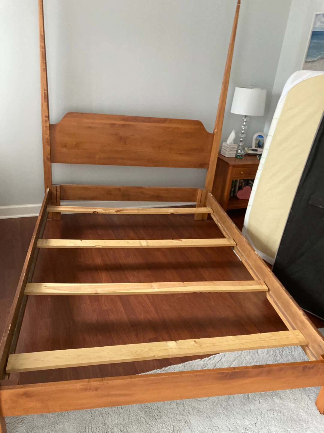 Wooden Four Poster Bed Frame - photo 3
