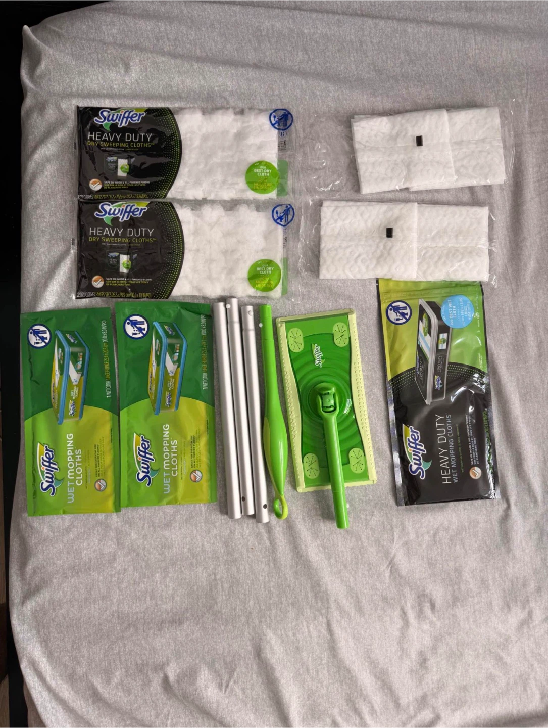 Swiffer Heavy Duty Wet & Dry Mop Cloths Bundle