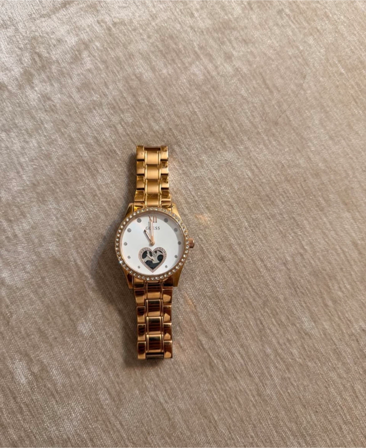 GUESS Women’s Gold-Tone Watch (GW0380L3)