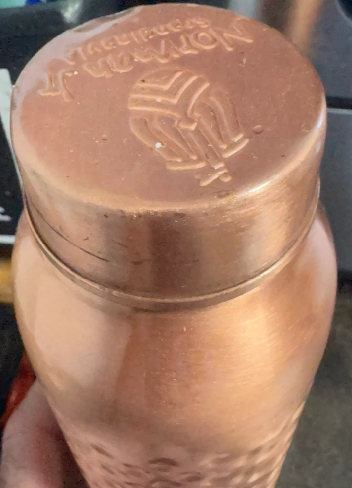 Copper Water Bottle - photo 2