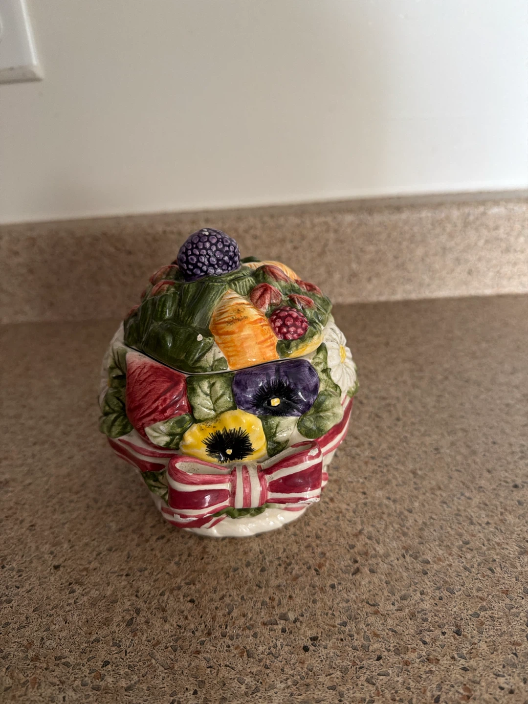 Ceramic Vegetable and Flower Jar