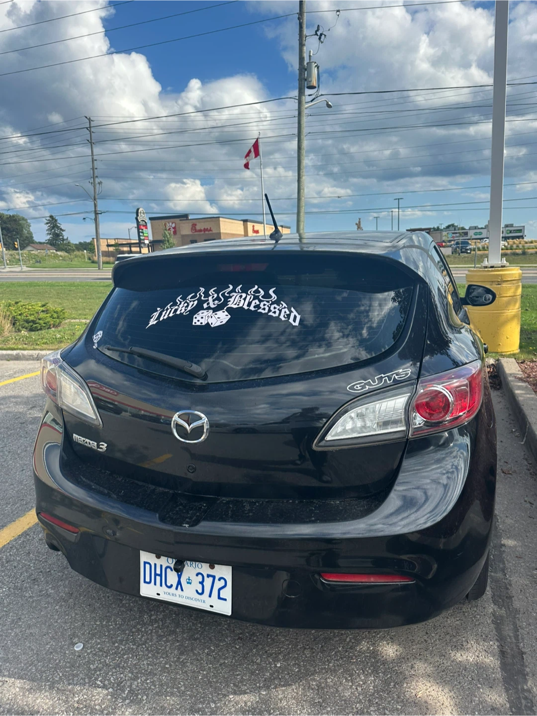 Black Mazda 3 Hatchback - photo 3