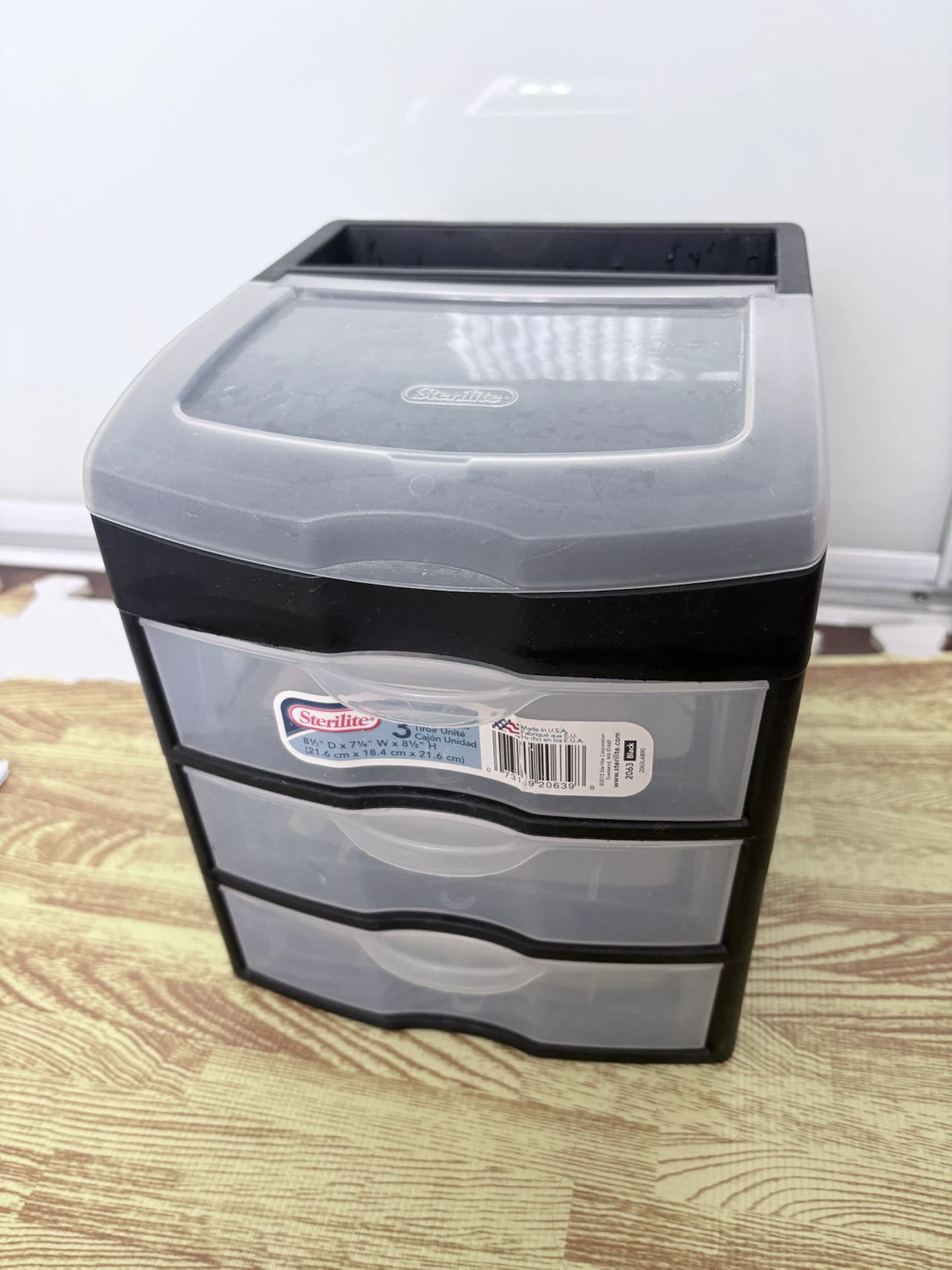 Sterilite 3 Drawer Organizer