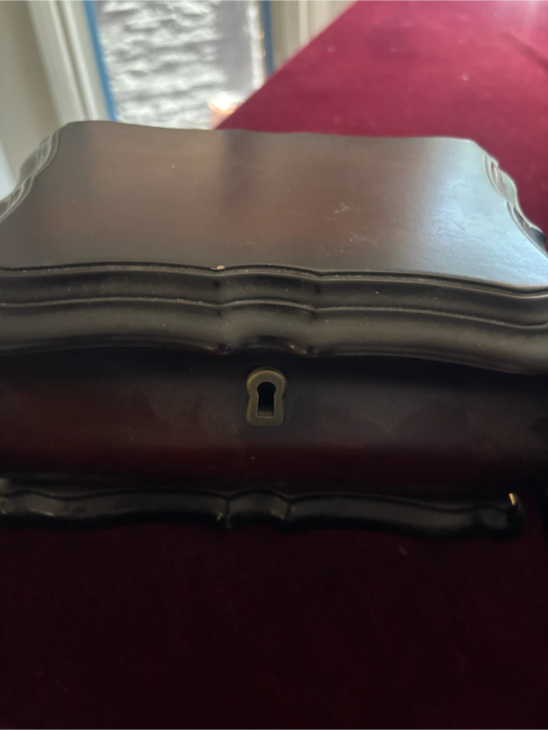 Wooden Jewelry Box with Drawer - photo 4