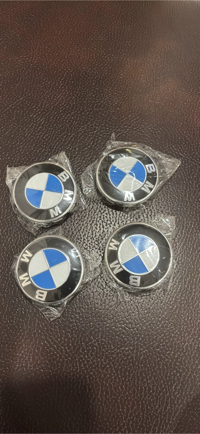 Set of 4 BMW Center Caps 68mm