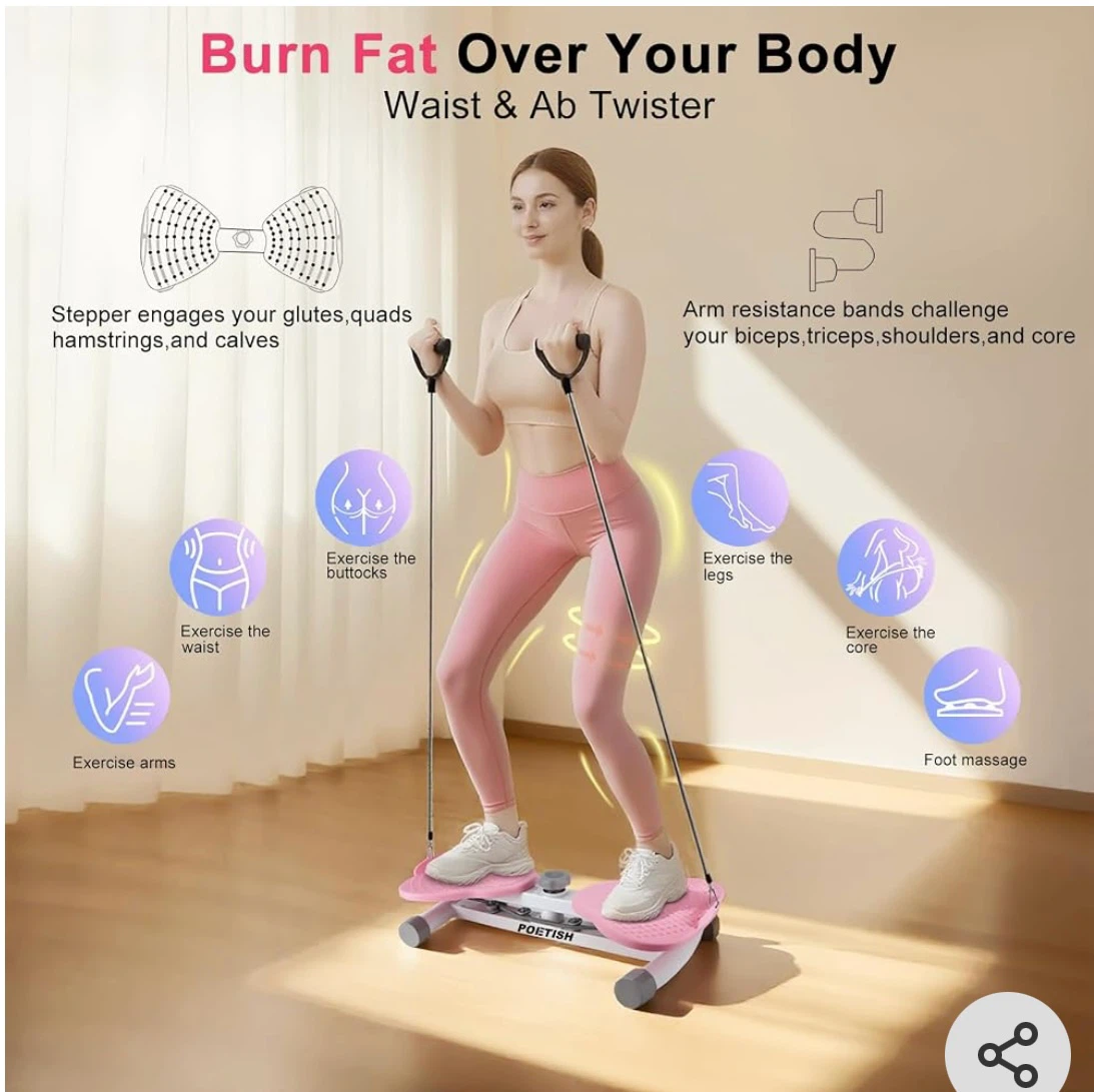 New POETISH Waist & Ab Twister Exercise Machine - photo 5