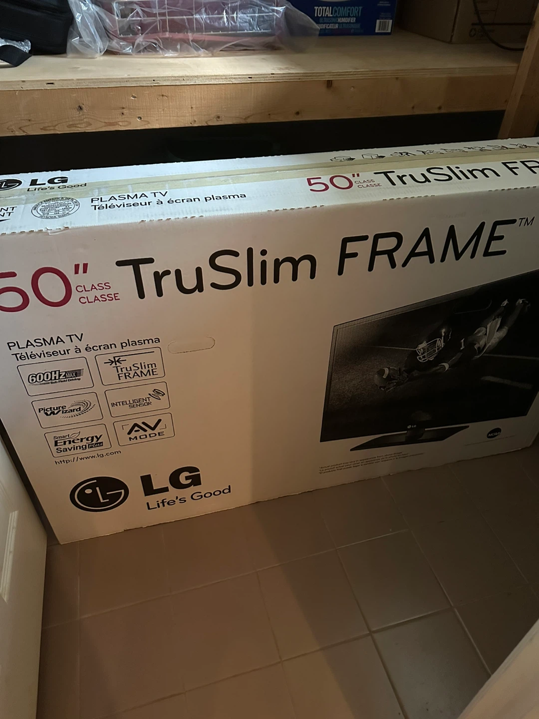 LG TV Plasma TV 50 Inches with Stand - photo 3