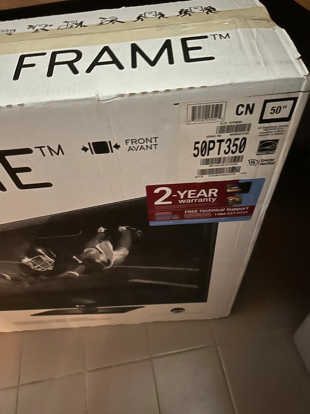 LG TV Plasma TV 50 Inches with Stand - photo 4