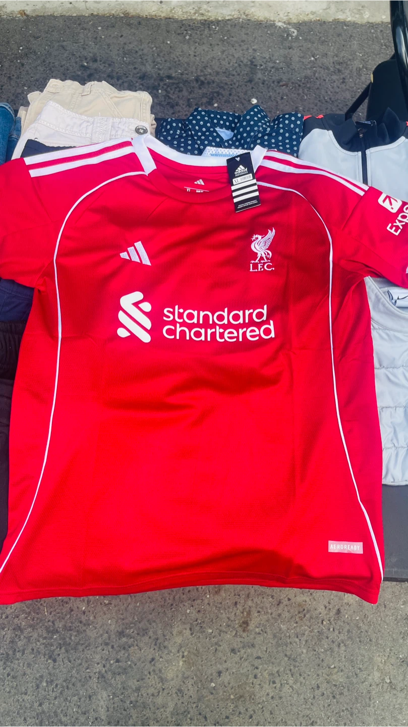 Adidas Liverpool FC Jersey XL fits like medium